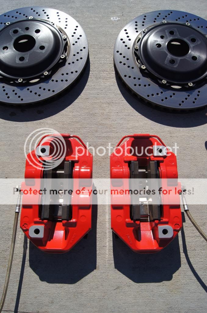 Brembo Monoblock Brake Kit 2pc. 14.4" (365mm) Rotors w/ 4piston