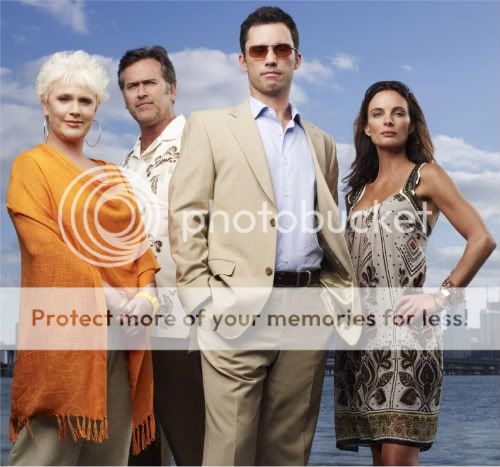 The cast of Burn Notice