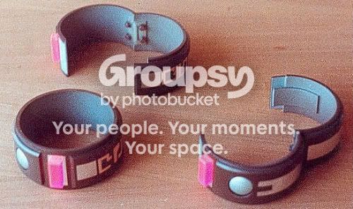 The replica Blake's 7 teleport bracelets