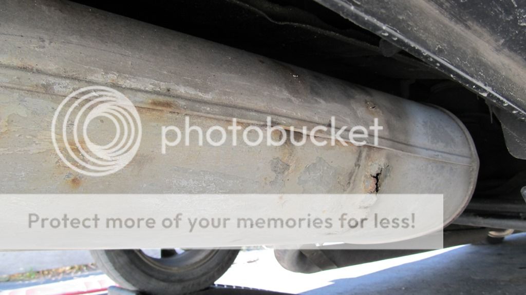 Cracked exhaust pipe in a bad spot. Suggestions? Toyota Nation Forum