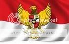 garuda berlatar bendera