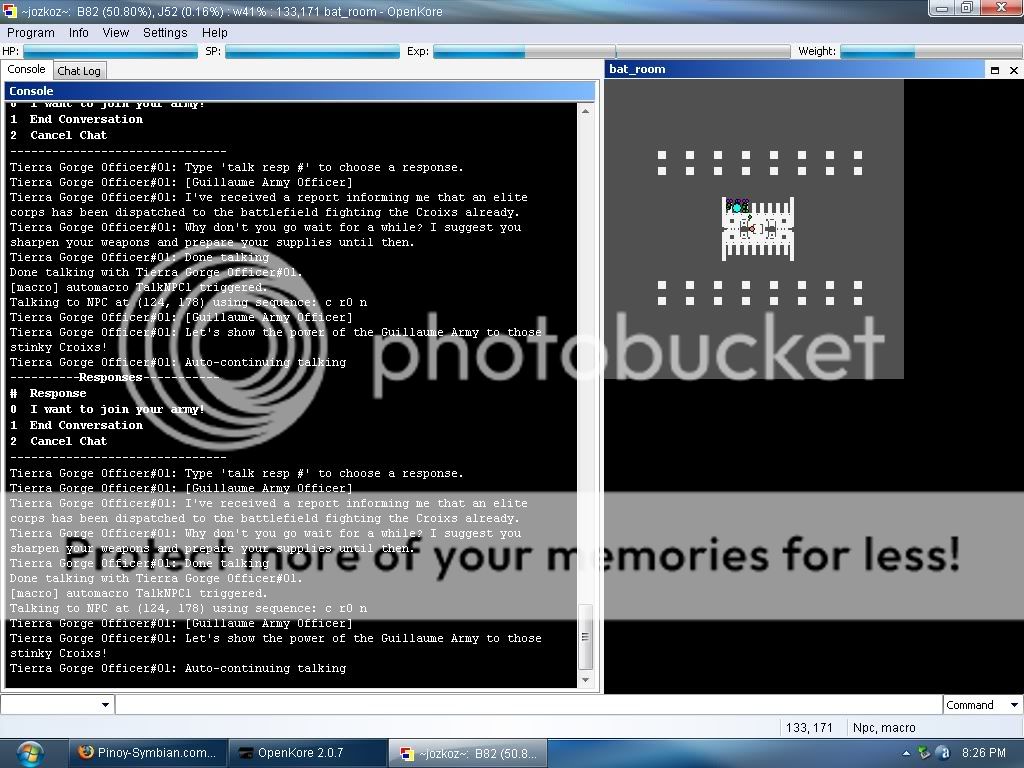latest openkore bot